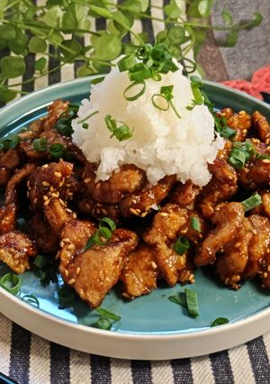 大豆のお肉でカリカリ！止まらない一品！-レシピのメイン写真