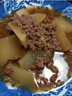 大根とひき肉のあんかけ風-レシピのメイン写真