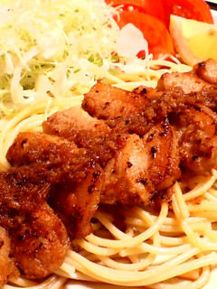 【ガッツリ!】豚トロの生姜焼き【男飯】-レシピのメイン写真