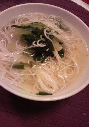 塩ラーメン風☆そうめん-レシピのメイン写真
