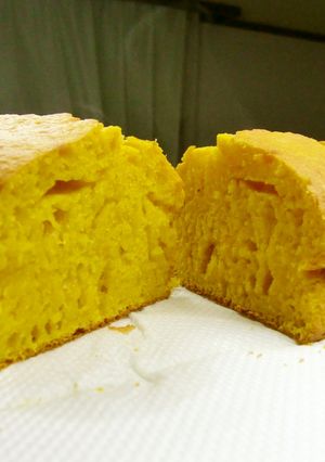 カボチャのふんわり＆しっとり滑らかケーキ-レシピのメイン写真
