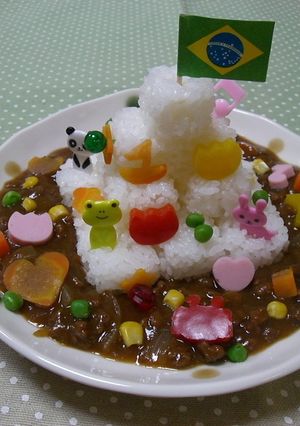 ❀華麗（カレー）に浮かぶピラミッド❀-レシピのメイン写真