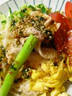 冷やし中華風☆ピリ辛そうめん-レシピのメイン写真