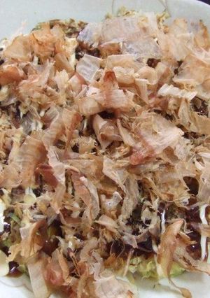 粉・カロリー1/2☆お好み焼き風-レシピのメイン写真