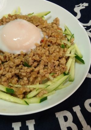 夏に負けるな☆ピリ辛そぼろ丼-レシピのメイン写真