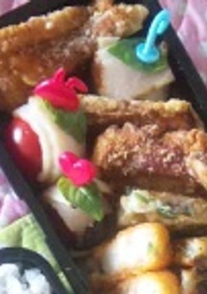 消費に♪バジルトマトベーコン♪弁当にも-レシピのメイン写真