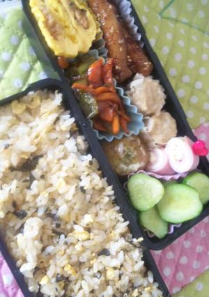 葉とうがらしがあったら!簡単炒飯♪-レシピのメイン写真