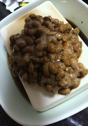 豆腐に納豆乗っけちゃえ〜〜!!!!!-レシピのメイン写真