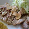 スタミナつきそう〜 豚肉のガーリック焼き