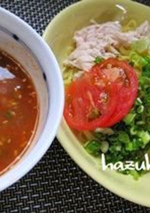ガスパチョ風☆冷やしトマトつけ麺-レシピのメイン写真