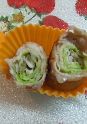 お弁当にも☆きゃべつと豚の細切れ巻き-レシピのメイン写真