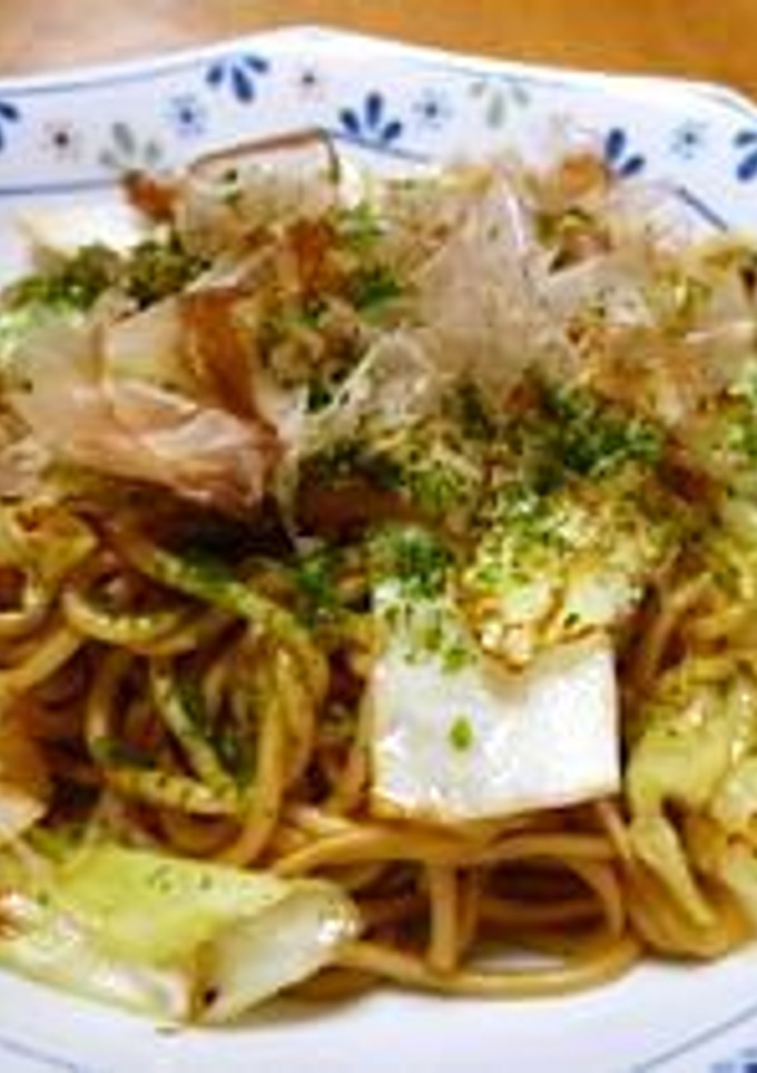 下宿生応援レシピ！ソース焼きそば☆-レシピのメイン写真