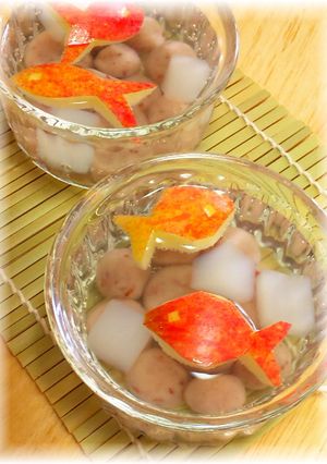 ＊しゅわしゅわ～♪サイダーで金魚鉢＊-レシピのメイン写真