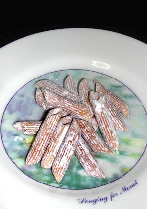 電子レンジで簡単・ペンネのお菓子-レシピのメイン写真