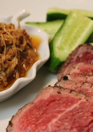 食欲増進!焼きネギで♪練りゴマネギみそ-レシピのメイン写真
