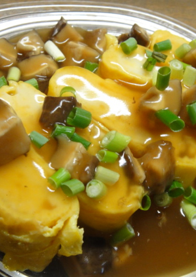 玉子焼きの中華あんかけ～！！！-レシピのメイン写真