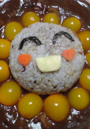 夏バテ知らずの五穀のひまわりカレー-レシピのメイン写真