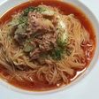 【簡単】トマトジュースで作る冷製パスタ