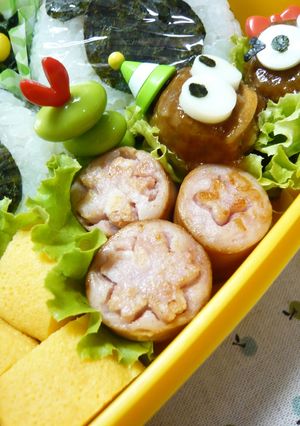 お弁当に♪ソーセージの飾り抜き-レシピのメイン写真