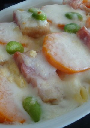 パルメザンチーズで具の彩るグラタン-レシピのメイン写真