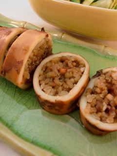 お米で作った♪圧力鍋で簡単イカ飯♪-レシピのメイン写真