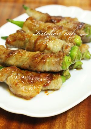 究極の焼肉のたれでオクラ豚巻き-レシピのメイン写真