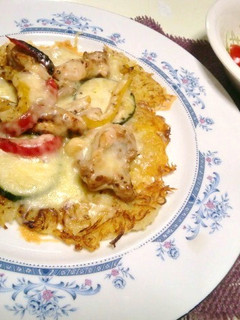 じゃがいものガレットで作るおもてなしピザ-レシピのメイン写真