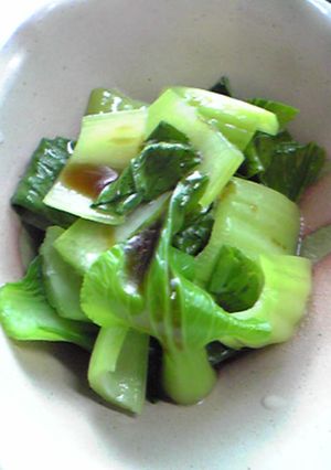 青梗菜のおひたし-レシピのメイン写真