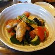 鶏ムネ肉と夏野菜のサラダ