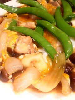 スナップえんどうの玉子とじ-レシピのメイン写真