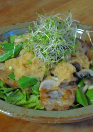 豚肉と野菜のぴり辛みぞれソース和え-レシピのメイン写真