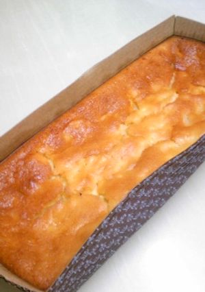 しっとり幸せ☆白桃チーズのパウンドケーキ-レシピのメイン写真