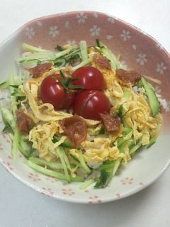 梅酢の簡単ちらし寿司-レシピのメイン写真