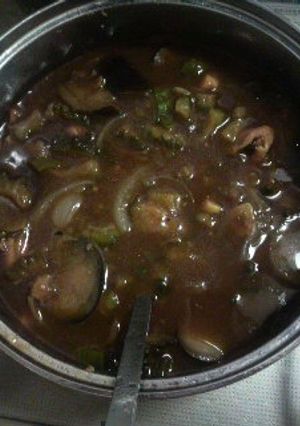ゴーヤ入り☆夏野菜のスープカレー-レシピのメイン写真