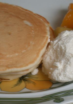 しゅわっともっちりパンケーキ-レシピのメイン写真