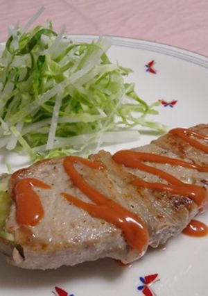 茄子と豚肉のステーキ-レシピのメイン写真