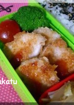 簡単お弁当♡チーズチキンカツ-レシピのメイン写真
