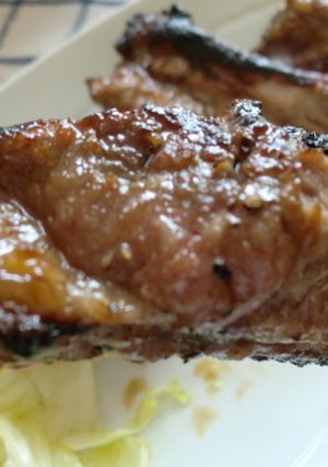 ガッツリ食べたい！スペアリブのグリル焼き-レシピのメイン写真