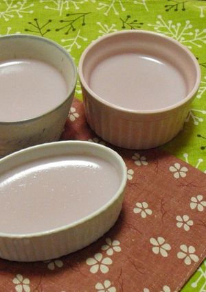 ゼラチンで美肌♪カルピスババロア風-レシピのメイン写真