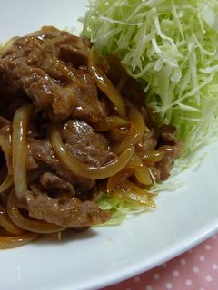 *豚の生姜焼き*-レシピのメイン写真