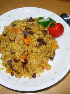 フライパンで作るソース・カレー味ピラフ-レシピのメイン写真