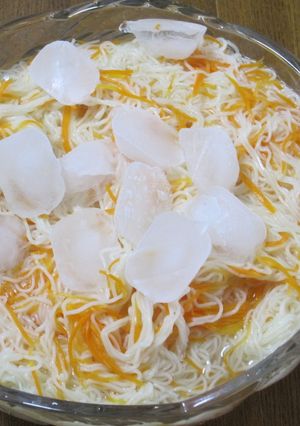 野菜もとれる！！にんじん素麺-レシピのメイン写真