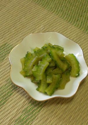 苦くないゴーやの漬物-レシピのメイン写真