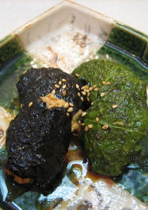 鶏ひき肉の磯辺焼き-レシピのメイン写真