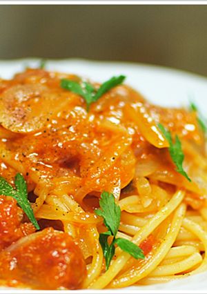 ローマ名物アマトリチャーナのパスタ-レシピのメイン写真