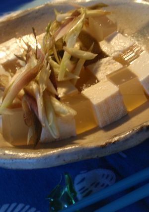 梅酒寒天で冷奴-レシピのメイン写真