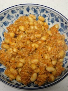 煮大豆のピリ辛鶏そぼろ-レシピのメイン写真