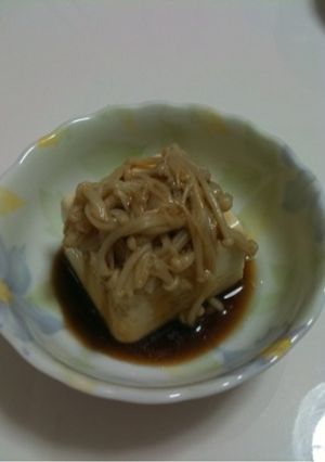 えのきの冷奴-レシピのメイン写真