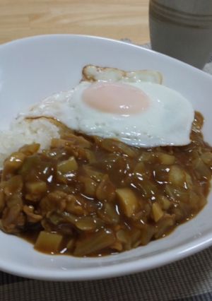 煮込まない♪キャベツたっぷりカレー♪-レシピのメイン写真