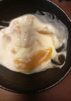 おかえりマンゴー☆ヨーグルトでデザート-レシピのメイン写真